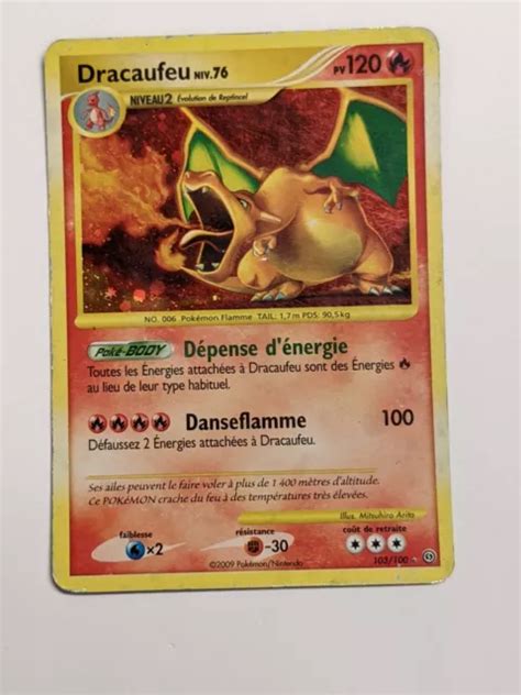 Carte Pok Mon Dracaufeu Holo Diamant Et Perle Fr Eur