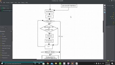 77 Validador De Contraseñas Diagramas De Flujo Simulacion Y Depuracion En Raptor Youtube