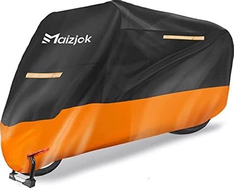 Maizjok Motorcycle Tarpaulin Outdoor Motorcycle Cover Waterproof