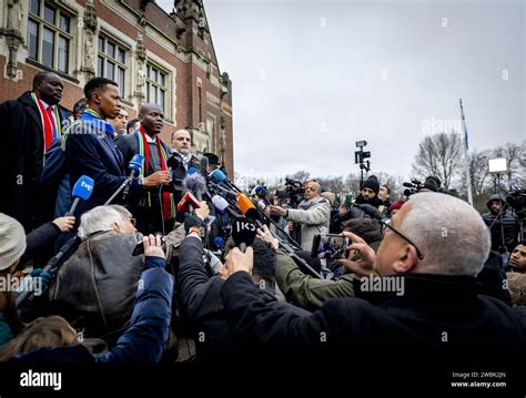 The Hague Ronald Lamola Minister Of Justice Of South Africa Speaks