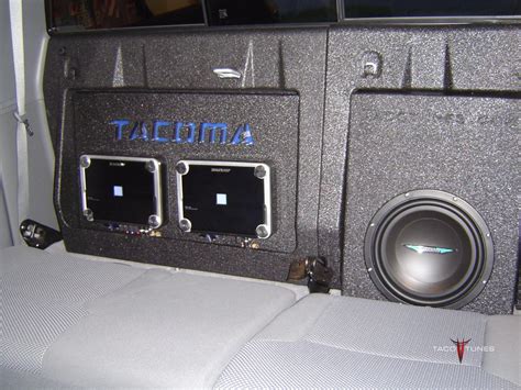 Mounting Board W Tacoma Cutout Taco Tunes Toyota Audio Solutions