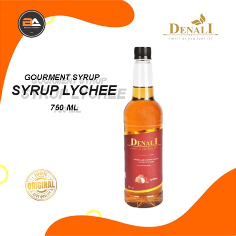 Jual SYRUP DENALI LYCHEE 750ML Shopee Indonesia