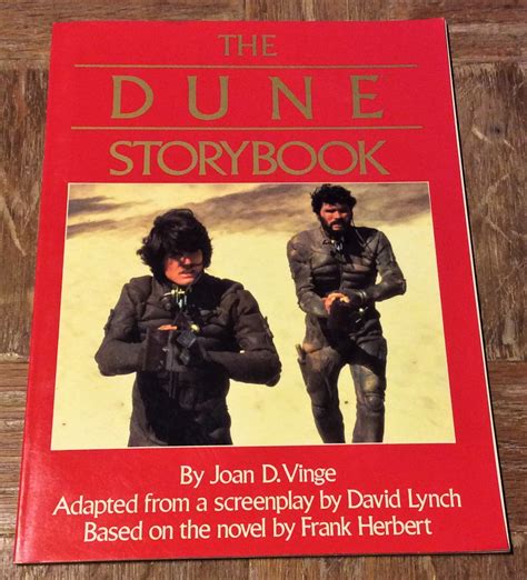 The Dune Storybook By Vinge Joan D David Lynch And Frank Herbert