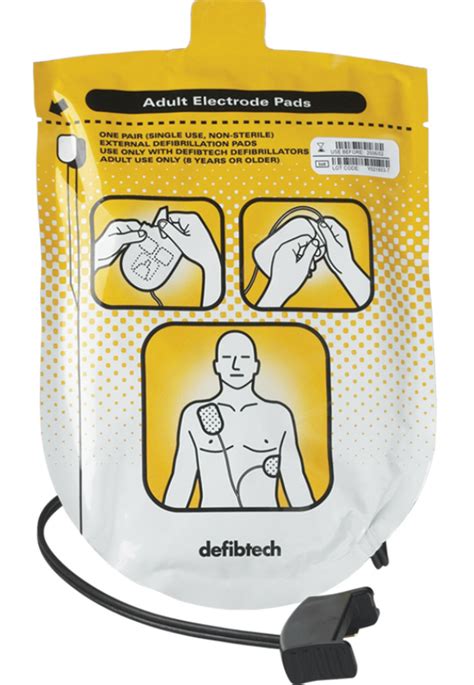 Buy Defibtech Lifeline Aed Defibrillator Adult Pads Defib Store