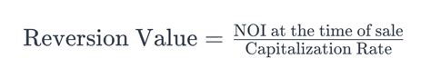 What Is Reversion Value In Real Estate