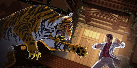 Tiger Drop Artwork By Me Kiwami 2 Spoilers R Yakuzagames