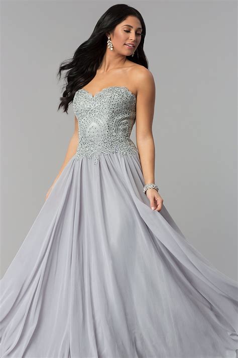 Silver Prom Dresses