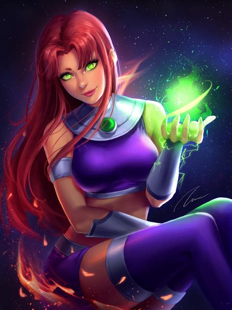 Starfire DC Comics Image By Umitaro 2407836 Zerochan Anime Image