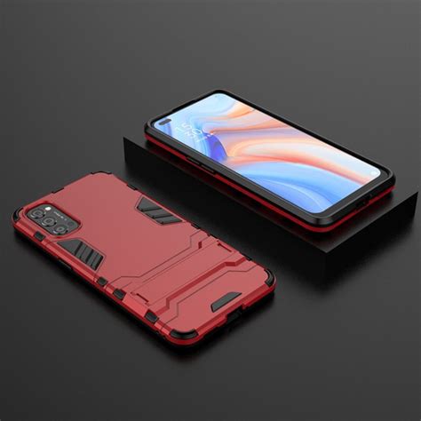 Slim Armour Tough Case For Oppo Reno G Red