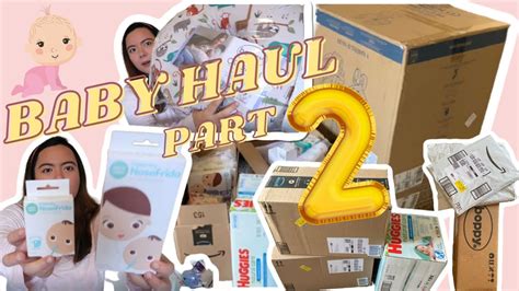 HUGE NEWBORN BABY HAUL PART2 BABY 1 BABY ESSENTIALS MARGIE LIM