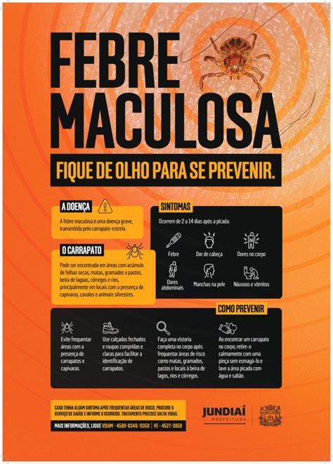 Febre Maculosa Promo O Da Sa De