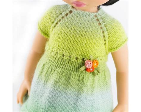 Easy Knitting Pattern For Disney Animators Collection Dolls Basic