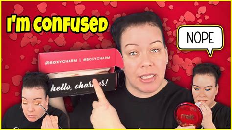 Boxycharm Base Box February Boxycharm Unboxing Try On Youtube