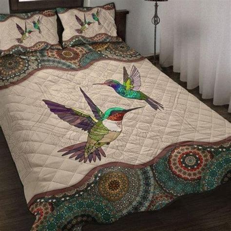 Hummingbird Quilt - Etsy