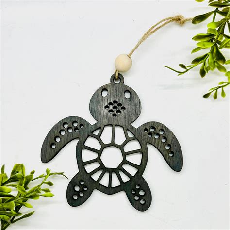 Ocean Guardian: Sea Turtle Car Charm Spark and Aura Friendly
