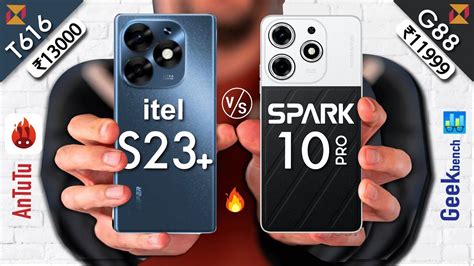 ITel S23 Vs Tecno Spark 10 Pro G88vst616 Itels23plus Antutu