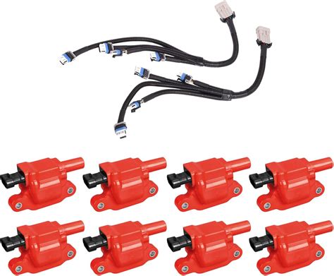 Amazon Ena Set Of Direct Square Ignition Coil Pack With