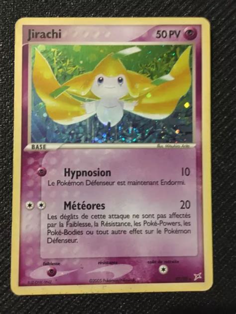 Carte Pok Mon Holo Secr Te Jirachi Ex Team Aqua Magma Bloc Ex Fr