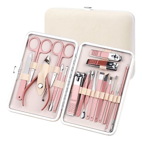 Kit De Herramientas Para Manicura Pedicura Piezas Meses Sin Intereses