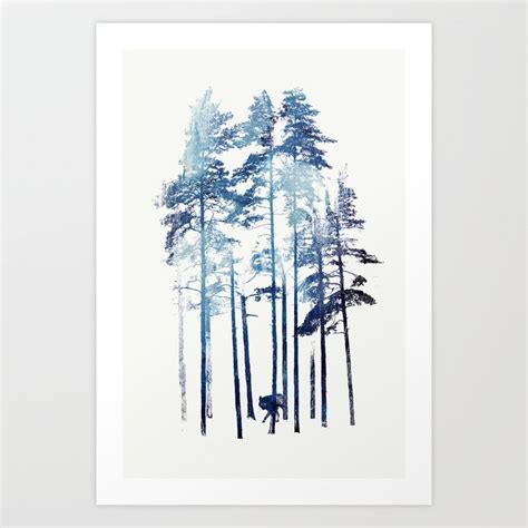 Winter Wolf Art Print by Robert Farkas | Society6