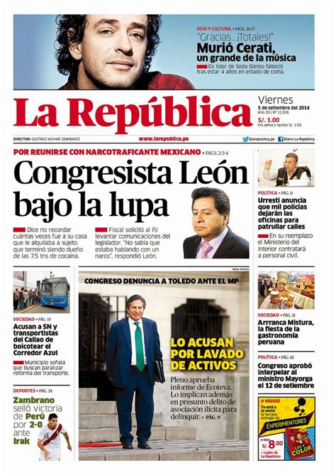 Pin En Newspaper Periódico