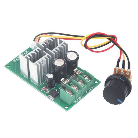 Dc Motor Speed Controller High Quality Pwm Support Plc Analog With Knob Dc6 60v 20a