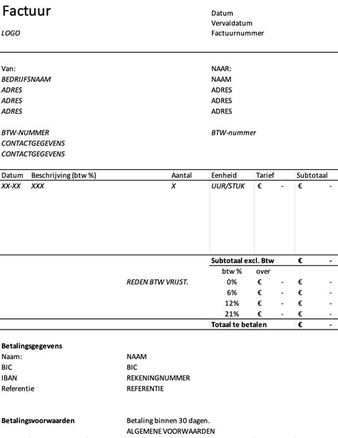 Factuur Maken Hoe Doe Je Dat