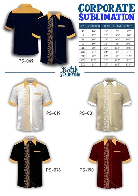 Tempahan Baju Korporat Batik Dibuka Sekarang Sila Hubungi Kami Di