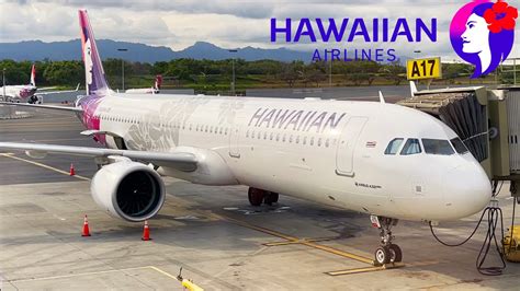 TRIP REPORT Hawaiian Airlines Airbus A321neo Honolulu O Ahu