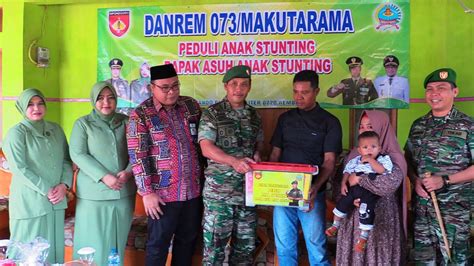 Danrem Makutarama Apresiasi Program Pemkab Rembang Dalam Penanganan