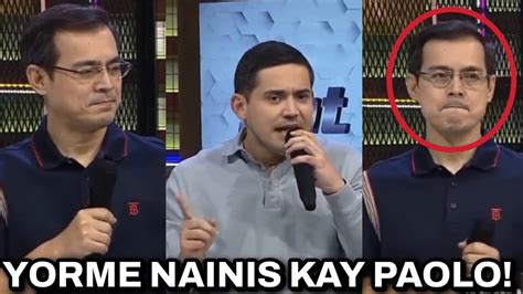 Isko Moreno Nainis Na Sa Pangbababoy Ni Paolo Contis Sa Eat Bulaga