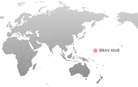 Bikini Atoll Map