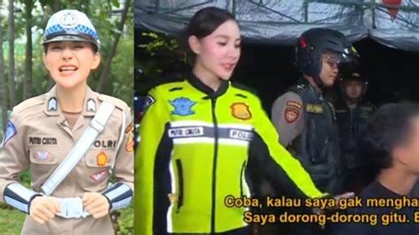 Sosok Brigadir Putri Sirty Cikita Polwan Viral Dijuluki Duta Sopan