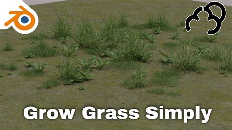 Grow Grass In Blender 2 8 YouTube