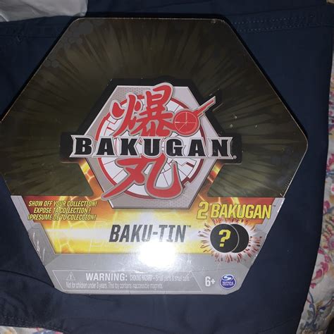 BAKUGAN BAKU TIN GOLD GEOGAN RISING ARMORED ALLIANCES BATTLE PLANET NEW