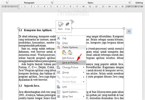 Mengubah Atau Mengkonversi Dokumen Microsoft Word Docx Ke 