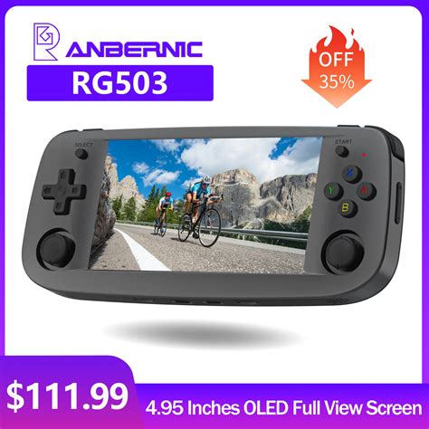 Anbernic RG503 Retro Handheld Game Console 4 95 Inch OLED Screen Linux