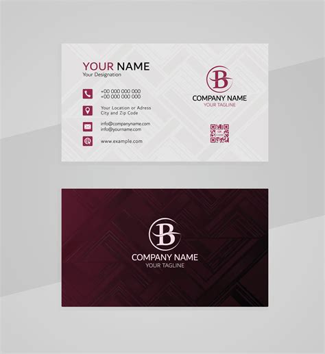 Texture Professional Business Card Template Modern Luxurious Company