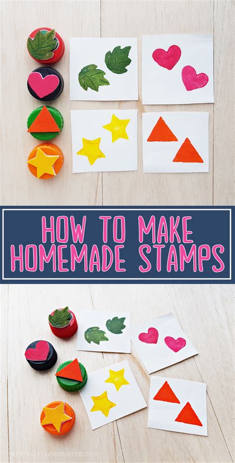 How To Make A Stamp Messy Little Monster