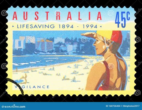 AUSTRALIA Postage Stamp Editorial Stock Image Image Of Philately