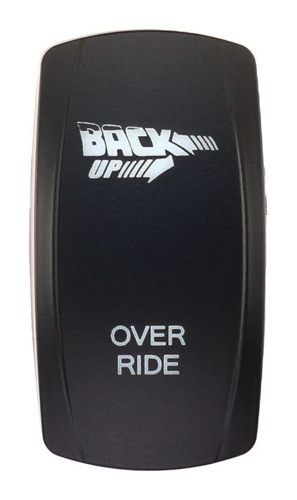 XTC Power Products Dash Switch Rocker Face Reverse Override Cycle Gear