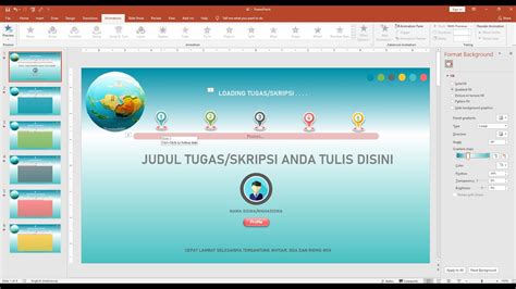 Contoh Template Ppt Menarik Imagesee