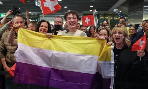 Eurovision Winner Nemo Says Non Binary Flag Wasnt Allowed