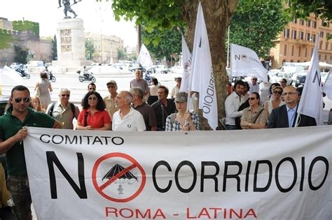 Roma Ricorso Al Tar Contro L Autostrada Roma Latina Contropiano