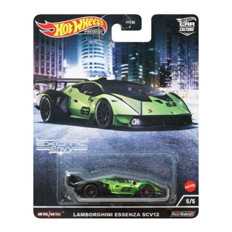 Hot Wheels 2022 Exotic Envy Lamborghini Essenza Scv12 Price Guide