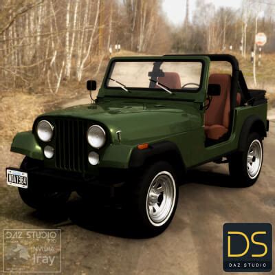 Jeep Renegade For Daz Studio By Nerdadantes