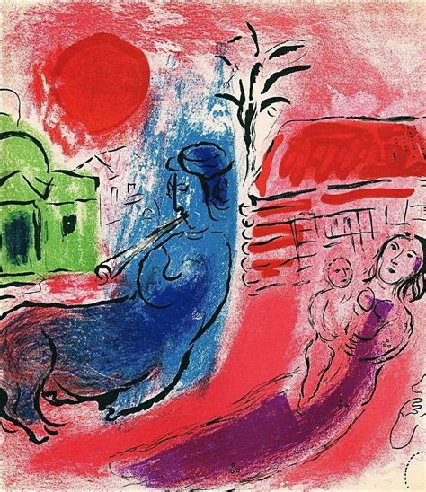 Marc Chagall - Ulysses at Alcinous’ Palace (The Odyssey Portfolio) For Sale at 1stdibs