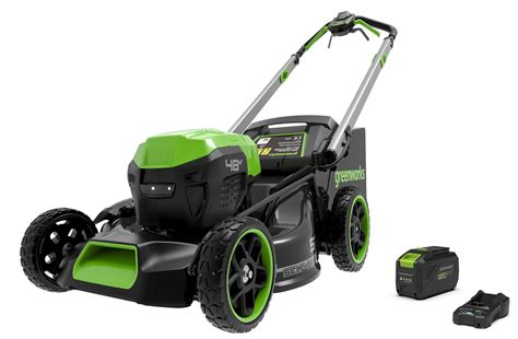 Tondeuse Sur Batterie GREENWORKS Gd48lm51spiik5 48 V L 51 Cm Leroy