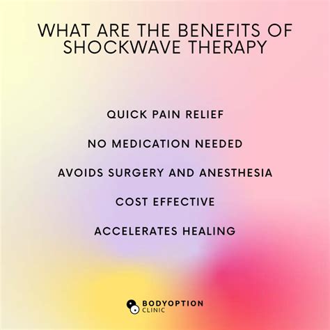 What Is Shockwave Therapy and What are the Benefits? - Body Option Clinic