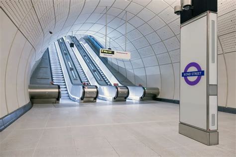 Bond Street Station London Elizabeth Line E Architect